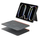 iPad Air 11" (M2) Kalem Bölmeli Klavyeli Standlı Kılıf - Wiwu MK-005 Combo