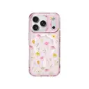 Apple iPhone 18 Pro Max Kılıf M-safe Şarj Özellikli Çiçekli Tasarım Coehl Evie Serisi Kapak