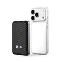 BMW Lisanslı Manyetik Powerbank 5000 mAh, 15 W Kablosuz Şarj