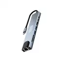 Go Des GD-9218 8'i 1 Arada Type-C Hub, USB 3.0, HDMI 4K, RJ45, SD/TF