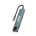 Go Des GD-9230 8'i 1 Arada Type-C Hub, USB 3.0, HDMI 4K, RJ45, SD/TF