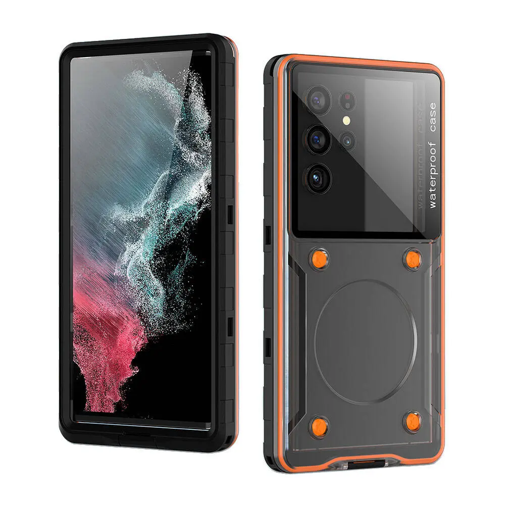 6.9 İnç Su Geçirmez Telefon Kılıfı, IP68 ve Airbag Tasarımlı - Zore Voter