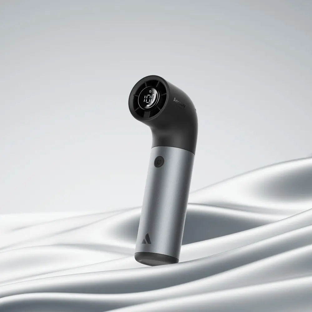 Aecooly PH01 Aero Pro Portatif El Fanı, Dijital LED Göstergeli