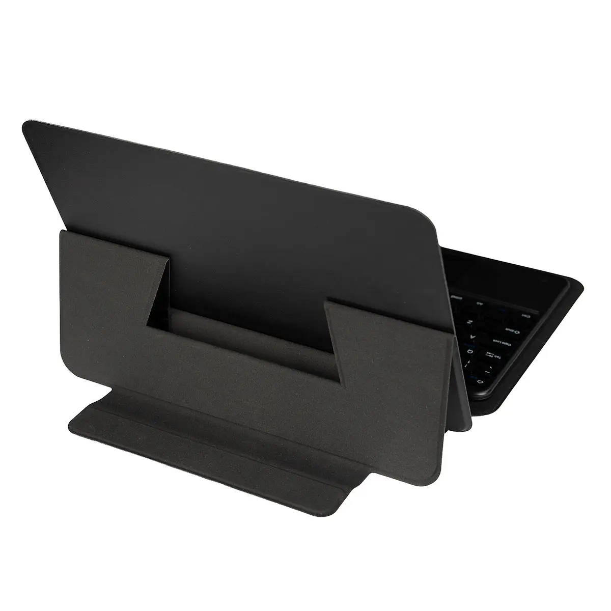 iPad 10.2" 9. Nesil Bluetooth Klavyeli Standlı Tablet Kılıfı - Zore Border