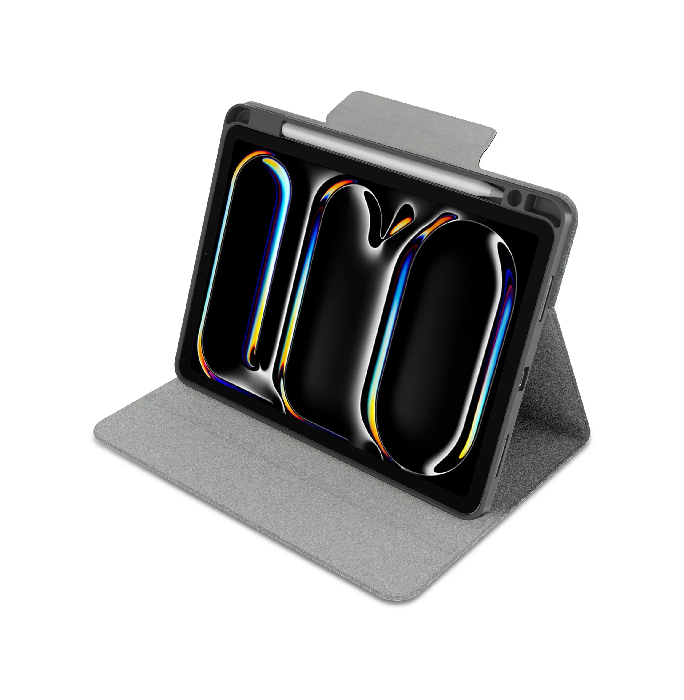 iPad Air 11" (M2) Ayrılabilir Kalem Bölmeli Standlı Kılıf - Raptic Spin