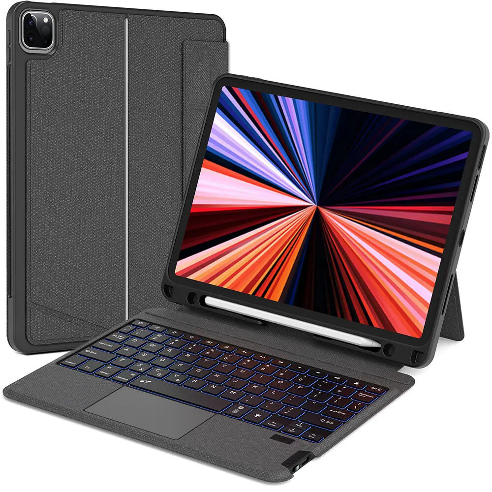 iPad Pro 11" (M5) Klavyeli Standlı Kılıf - Wiwu Mag Touch