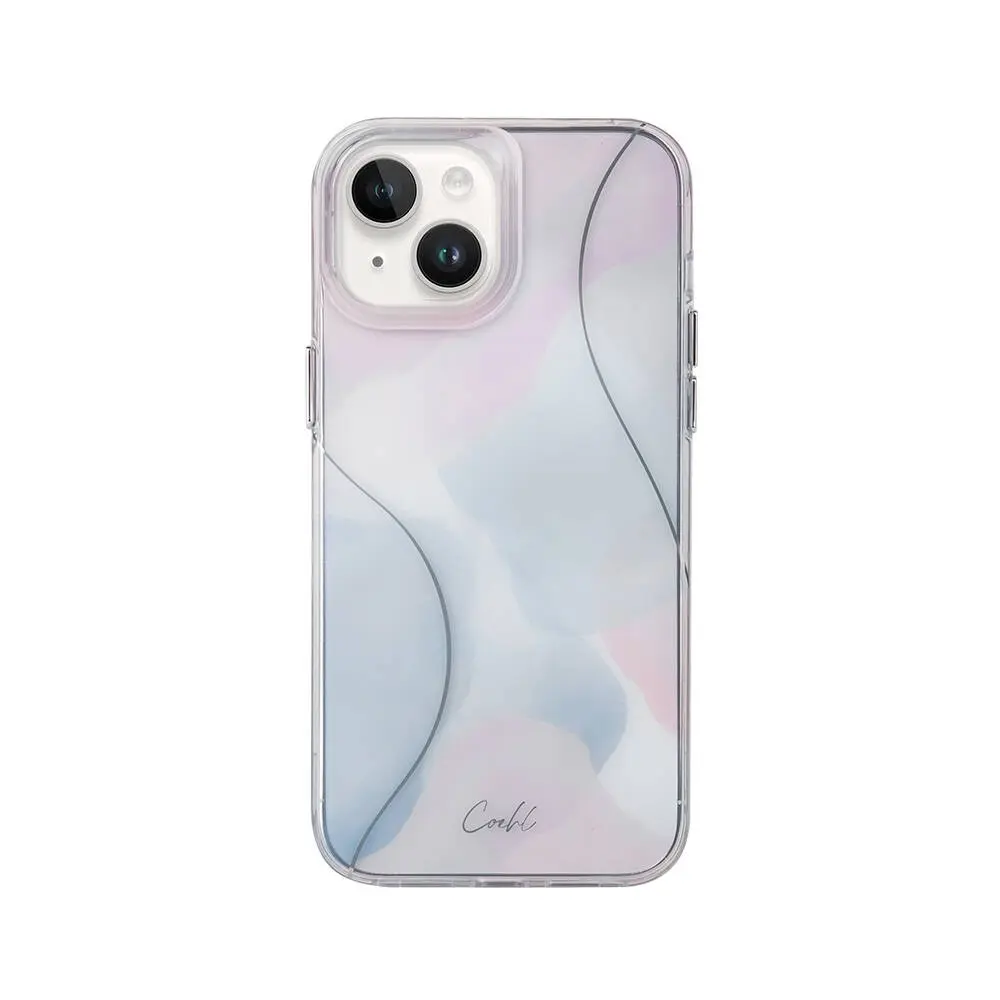 iPhone 14 Dalgalı Çizgi Desenli Kılıf - Coehl Palette