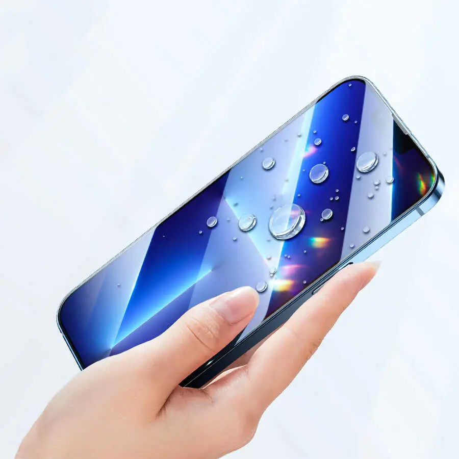 iPhone 14 Plus Seramik Ekran Koruyucu, 3D Kavisli - Davin