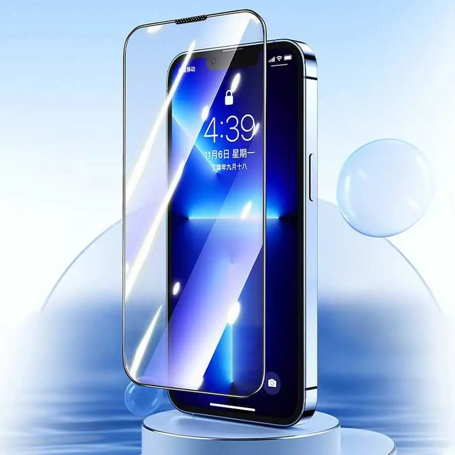 iPhone 14 Pro Ekran Koruyucu, 9H Sertlik Alüminasilicate Cam - Wiwu iVista