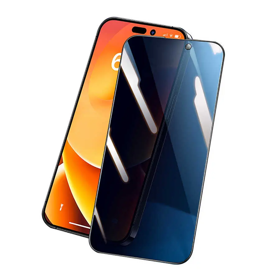 iPhone 14 Pro Hayalet Ekran Koruyucu, 28 Derece Gizlilik - Benks V Pro Privacy