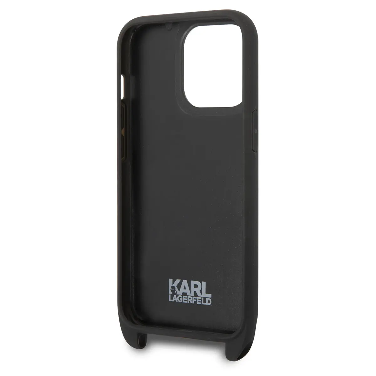 iPhone 14 Pro Boyun Askılı Karl Dizayn Kılıf - Karl Lagerfeld