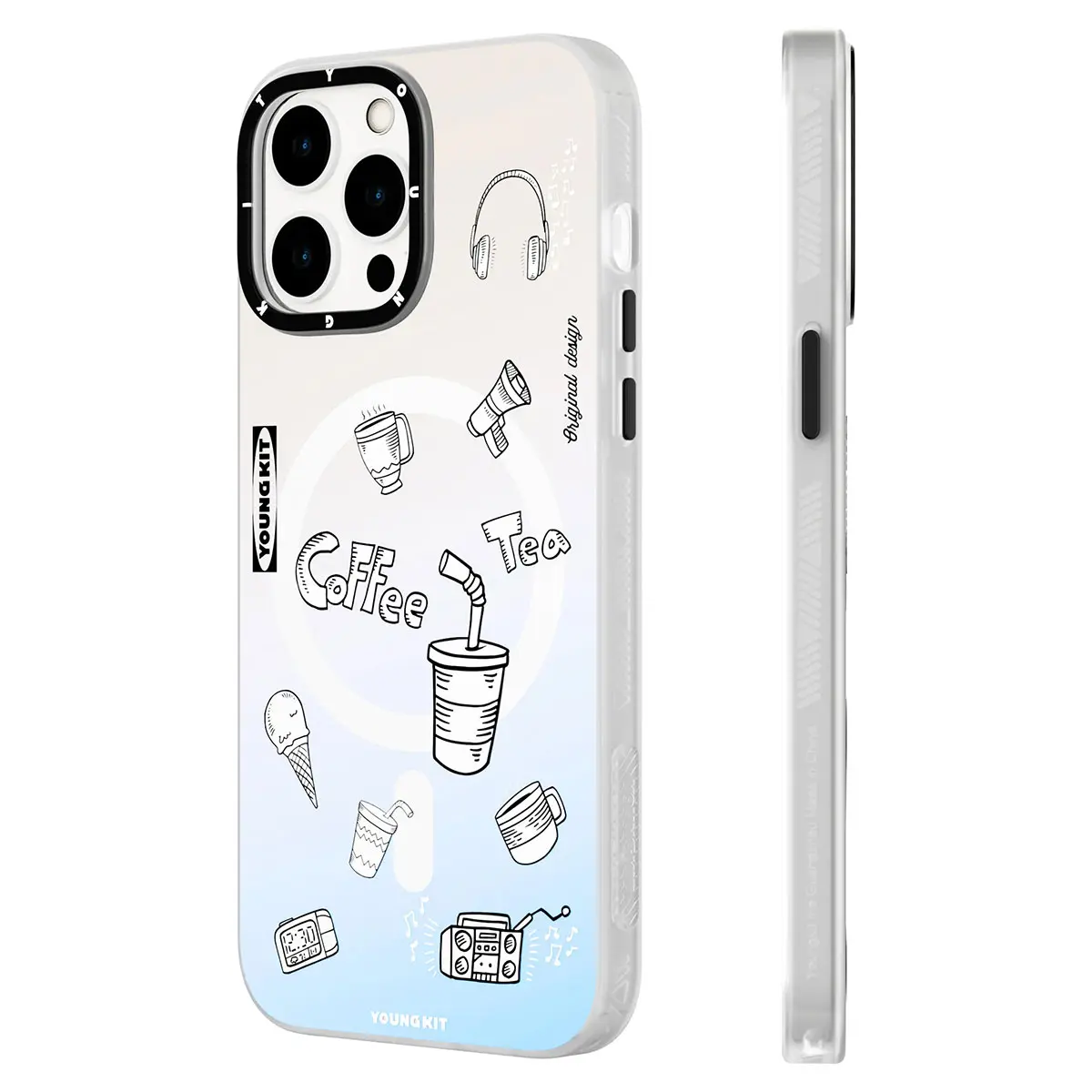 iPhone 14 Pro MagSafe Uyumlu Desenli Kılıf - Youngkit Plaything