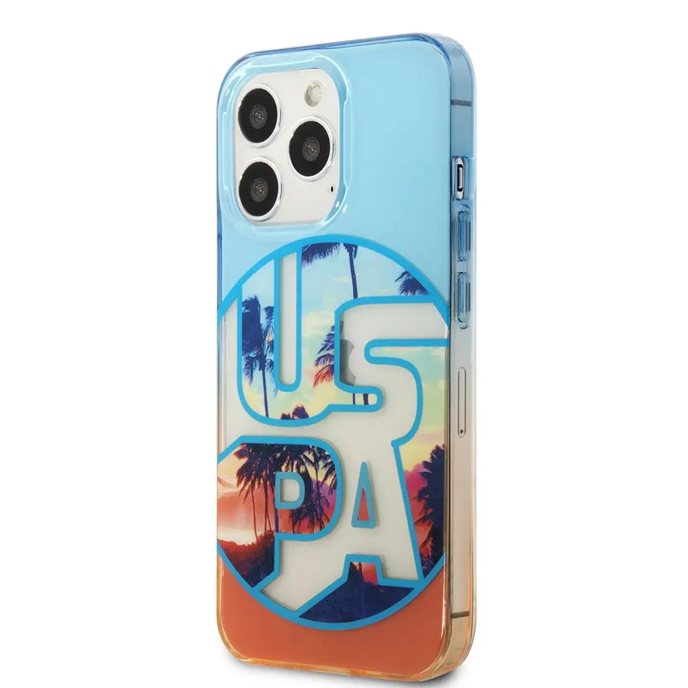 iPhone 14 Pro Max Yaprak Baskılı Kılıf - U.S. Polo Assn. Color Leaf
