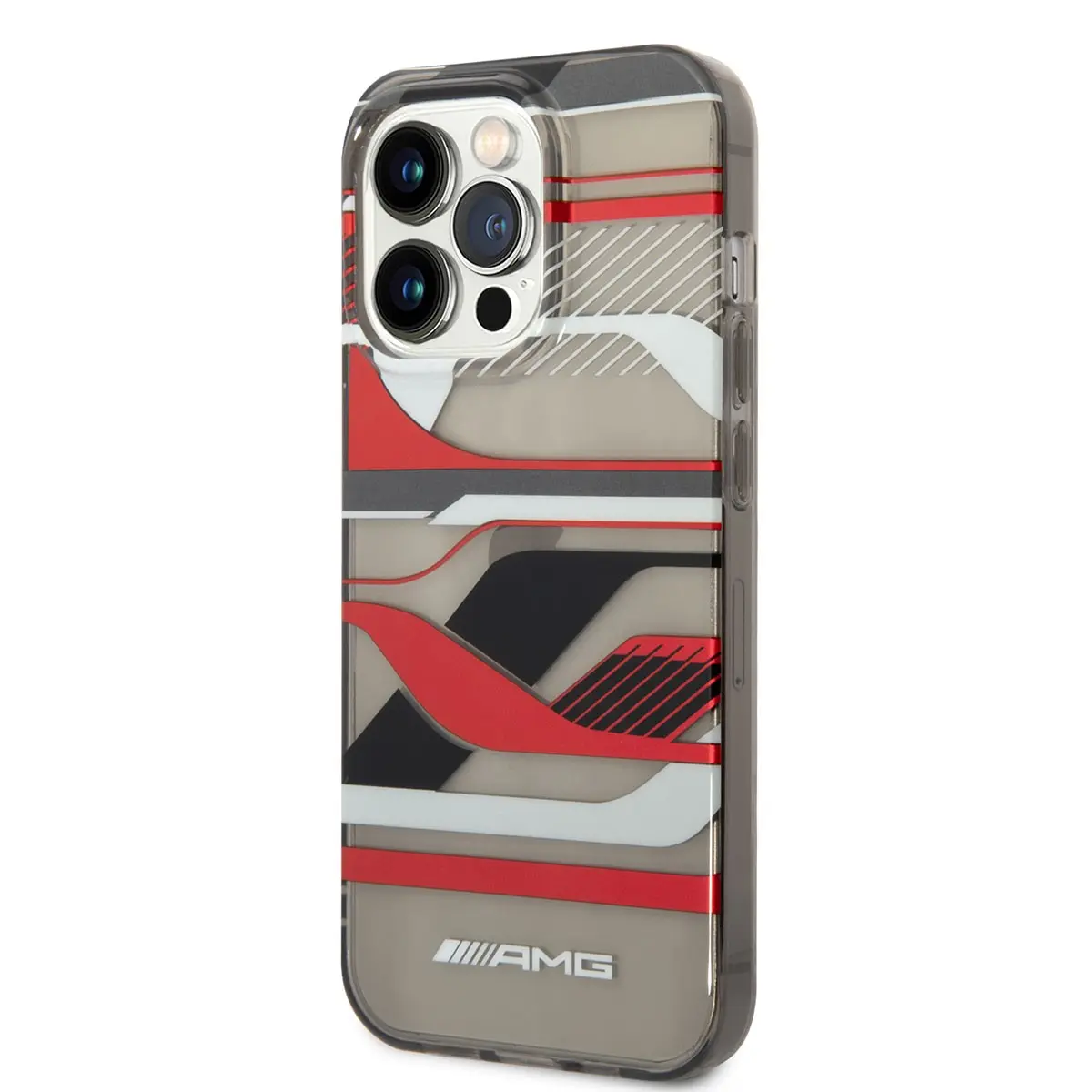 iPhone 14 Pro Max Şeffaf Grafik Desenli Kılıf - AMG