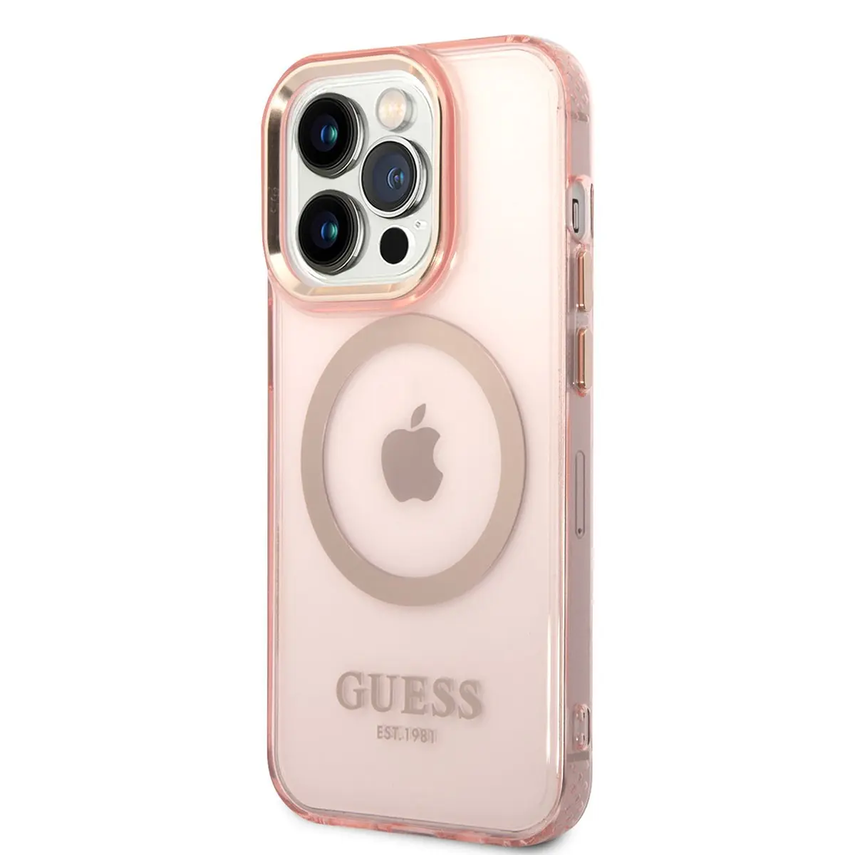 iPhone 14 Pro Max MagSafe Uyumlu Kılıf - Guess Airbagli Tasarım