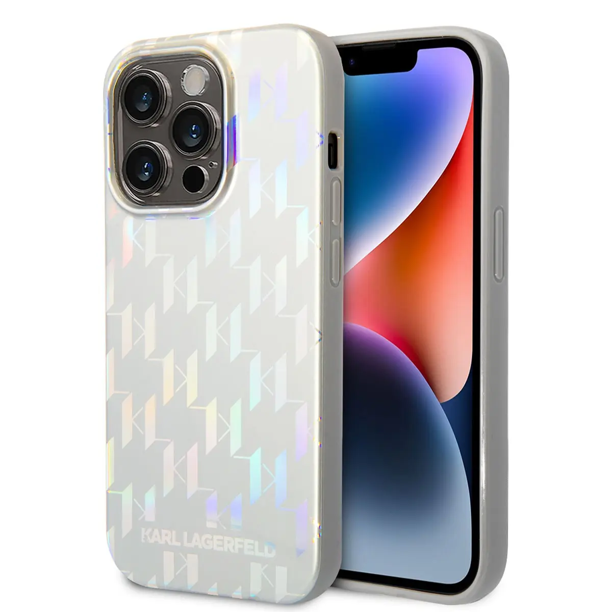 iPhone 14 Pro Max Hologram Desenli Kılıf - Karl Lagerfeld
