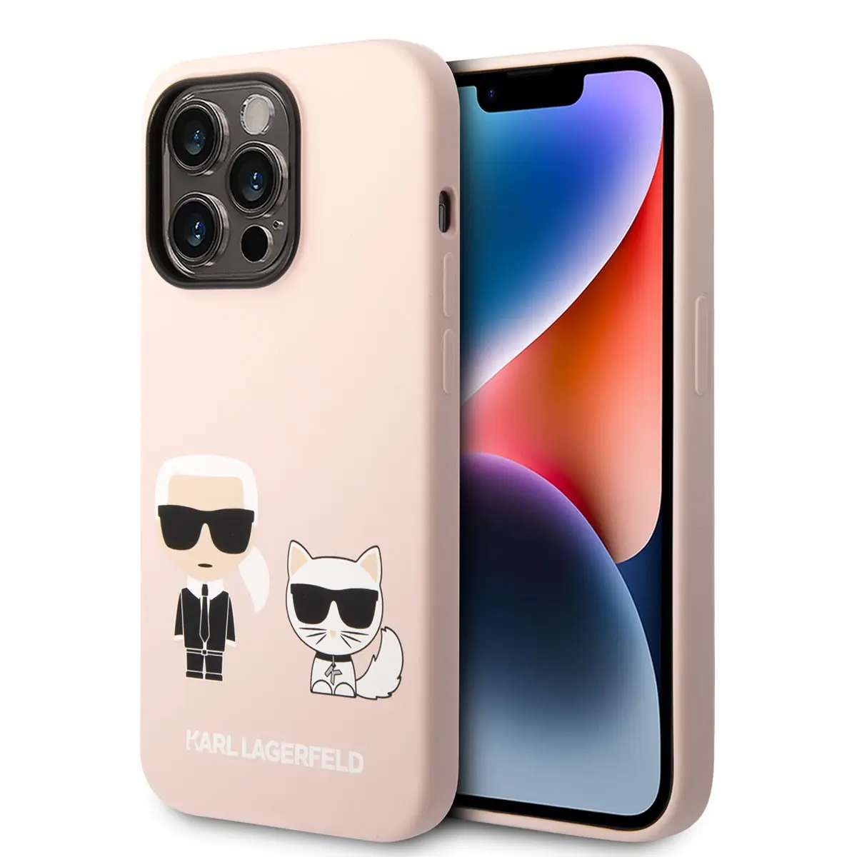 iPhone 14 Pro Max MagSafe Uyumlu Silikon Kılıf - Karl Lagerfeld K&C
