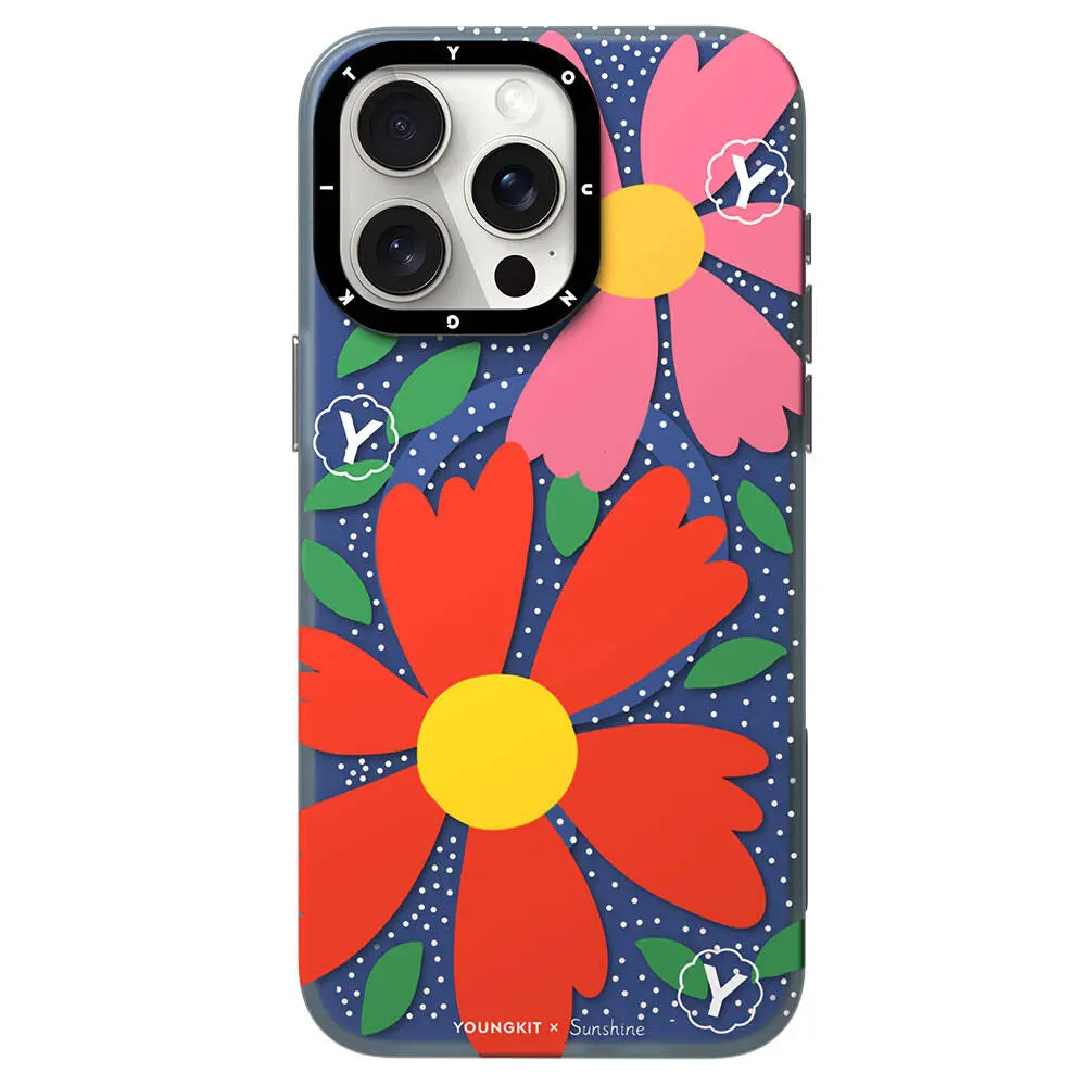 iPhone 14 Pro Max MagSafe Uyumlu Kılıf - Youngkit Colorful Sunshine