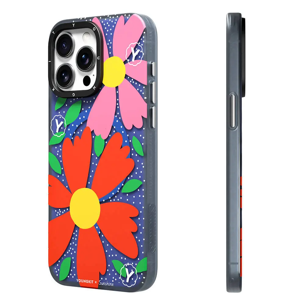 iPhone 14 Pro Max MagSafe Uyumlu Kılıf - Youngkit Colorful Sunshine