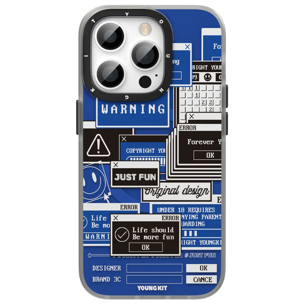 iPhone 14 Pro Max Darbe Testli Kılıf - Youngkit Code Case