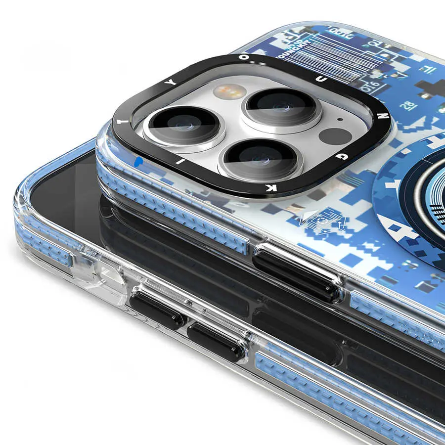 iPhone 14 Pro Max MagSafe Uyumlu Kamuflaj Kılıf - YoungKit
