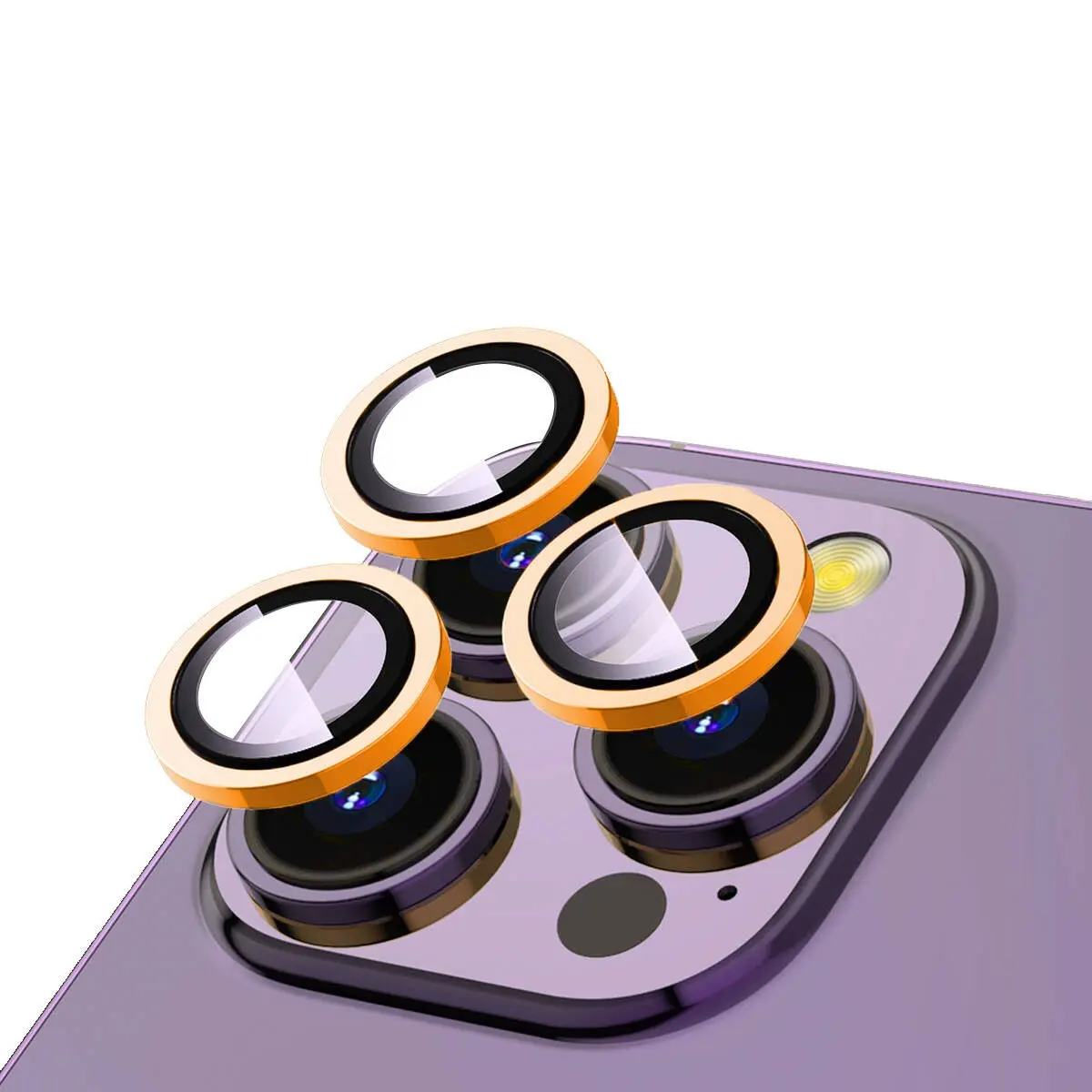 iPhone 14 Pro Max Safir Kamera Lens Koruyucu - Zore CL-12