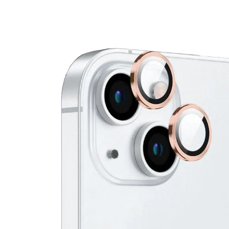 iPhone 15 Plus Safir Kamera Lens Koruyucu, Parmak İzi Bırakmayan - Zore CL-12