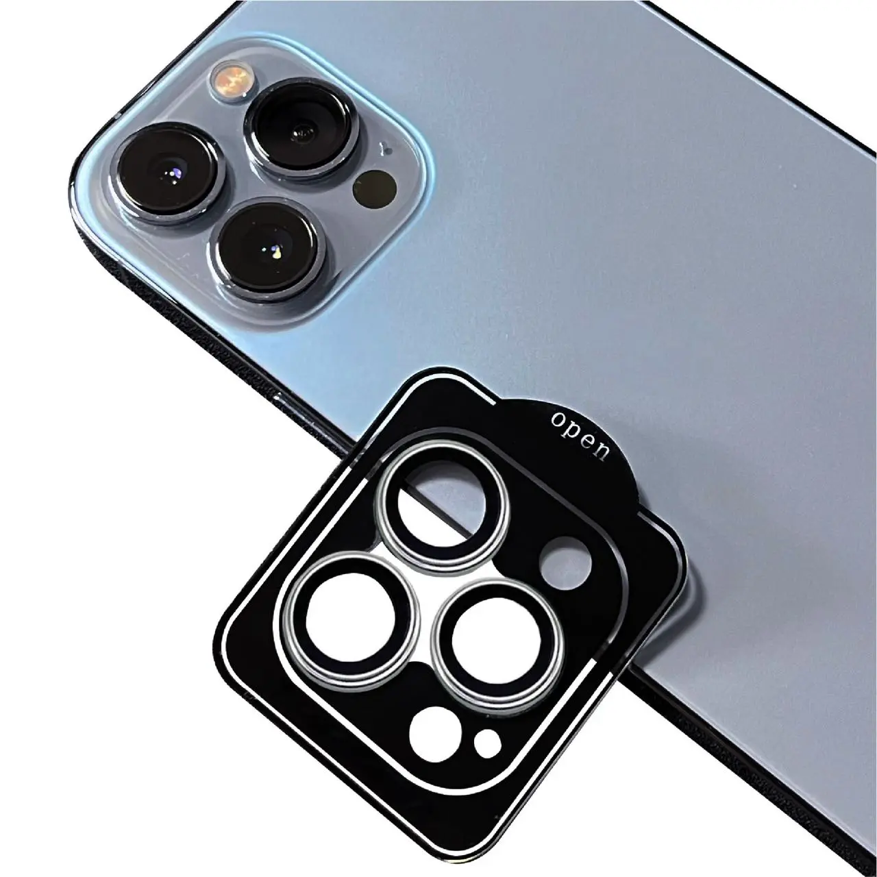 iPhone 15 Pro Kamera Lens Koruyucu - Zore CL-11 Safir
