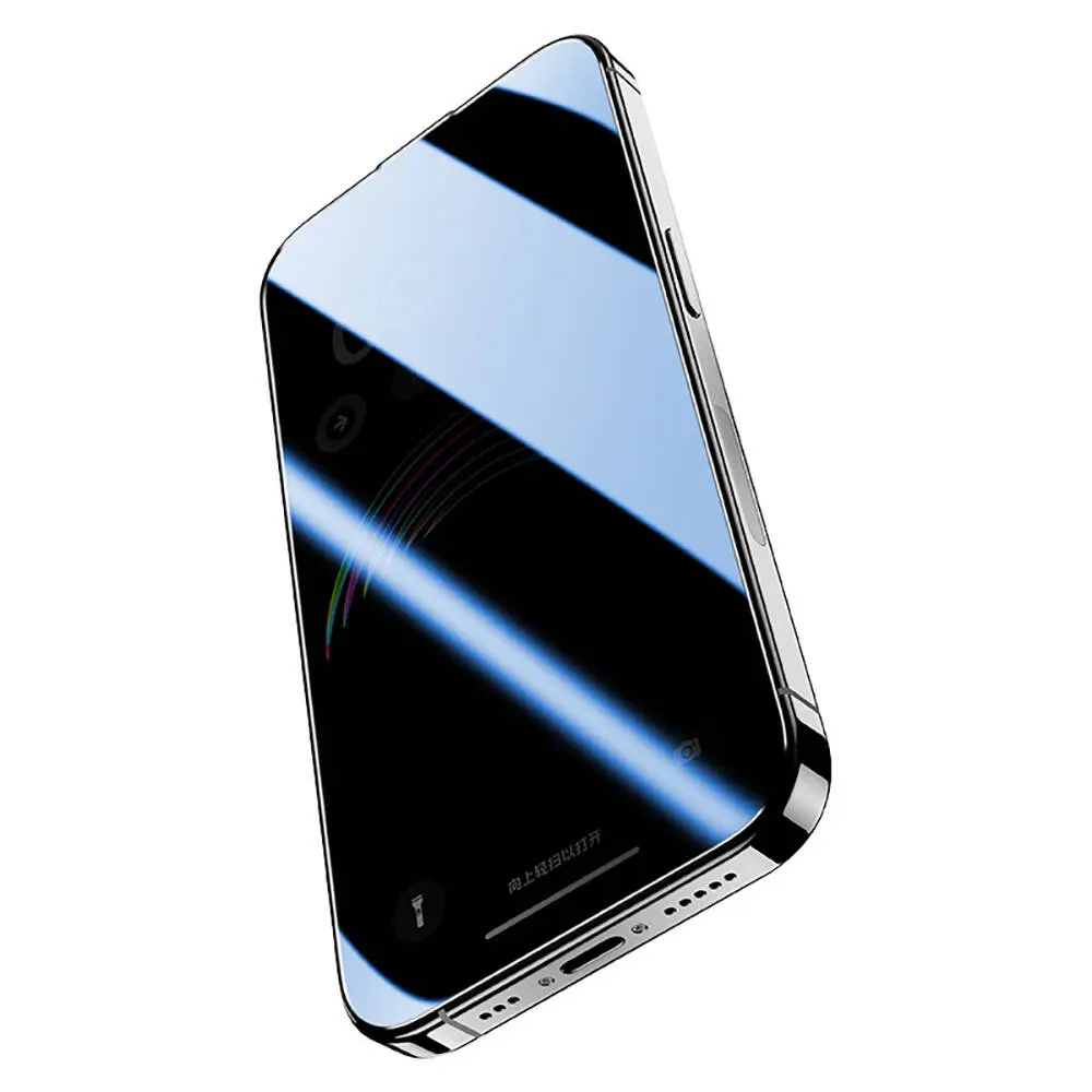 iPhone 15 Pro Gizlilik Ekran Koruyucu 10'lu Paket - Benks Privacy Air Shield