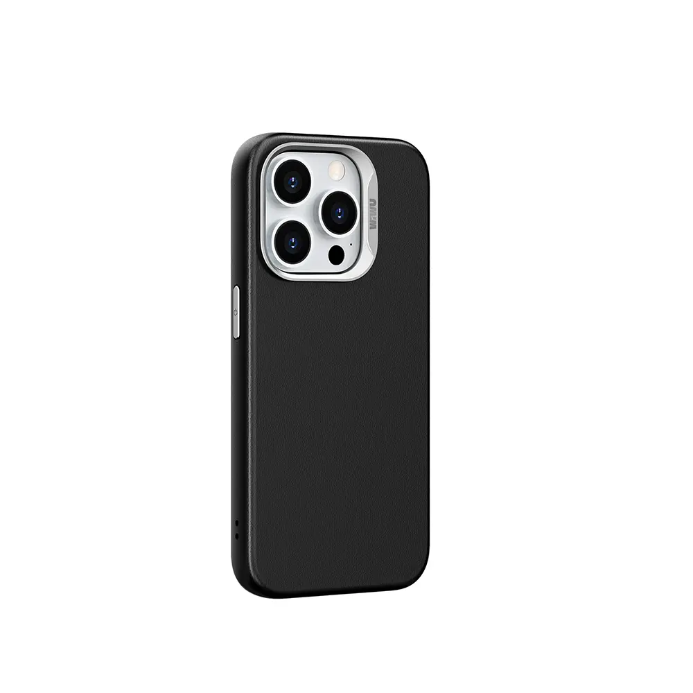 iPhone 15 Pro MagSafe Uyumlu Vegan Deri Kılıf - Wiwu SP-019