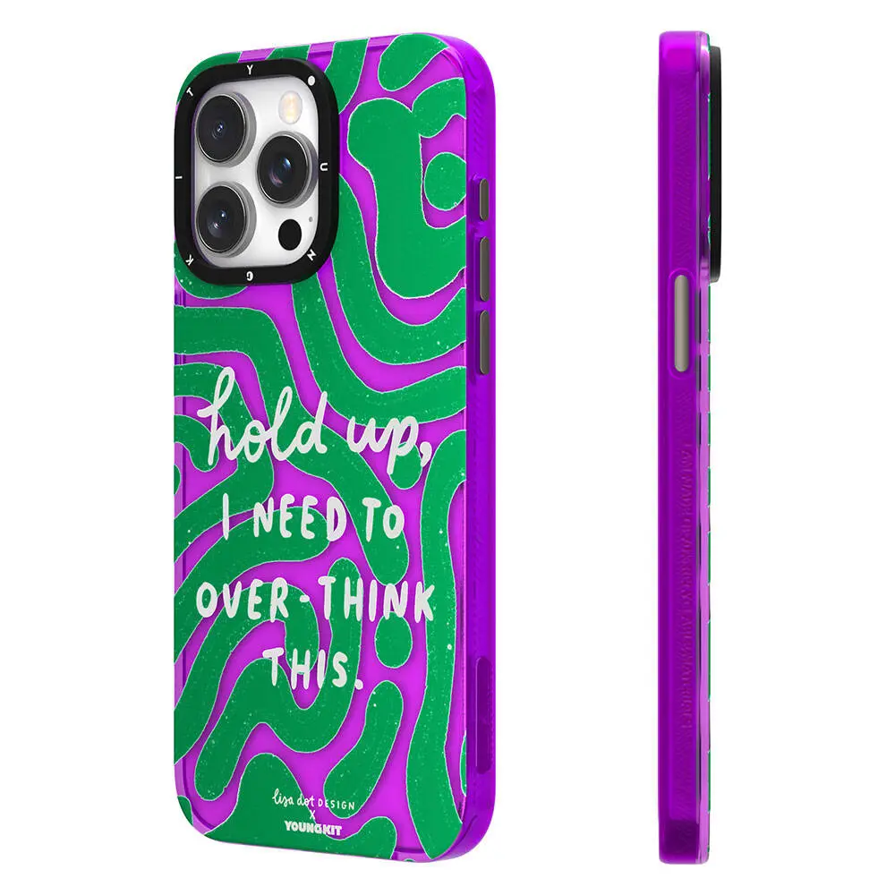 iPhone 15 Pro Yazı Desenli Kılıf - Youngkit Mindfulness Serisi