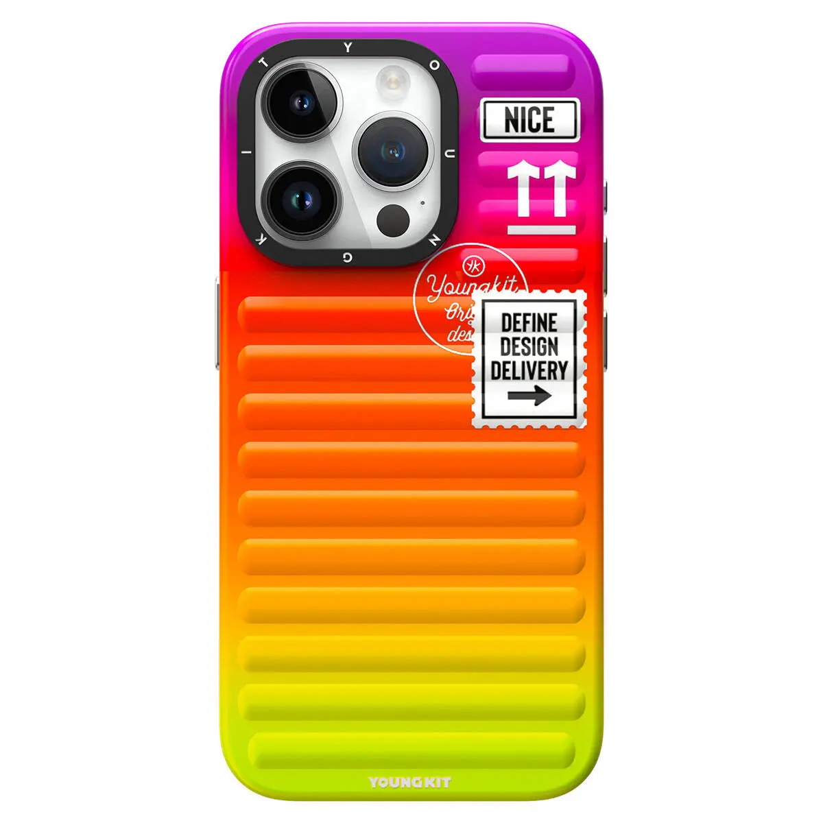 iPhone 15 Pro Renk Geçişli Kılıf - YoungKit The Secret Color