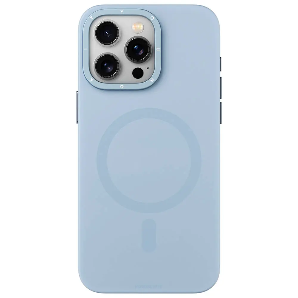 iPhone 15 Pro MagSafe Uyumlu Mat Kılıf - Youngkit Velvet