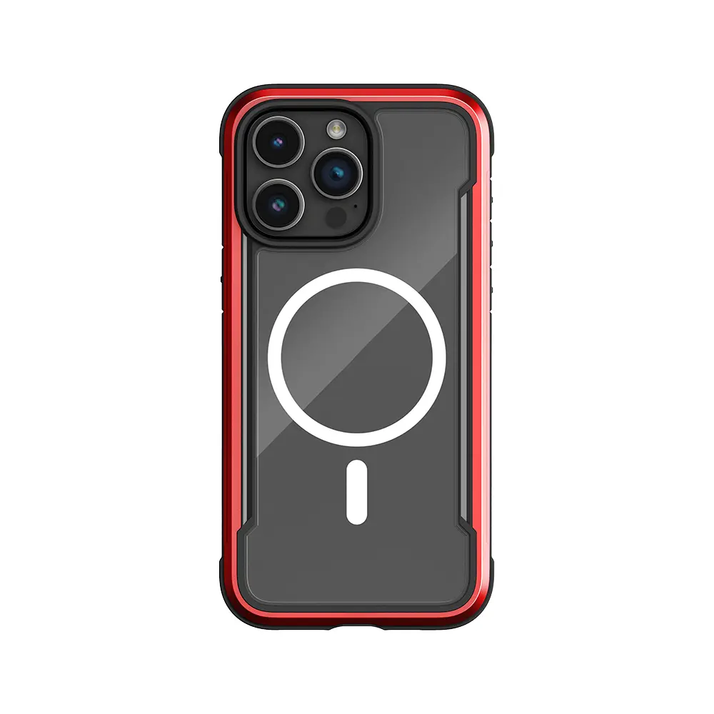 iPhone 15 Pro MagSafe Uyumlu Şeffaf Kılıf - Raptic Shield