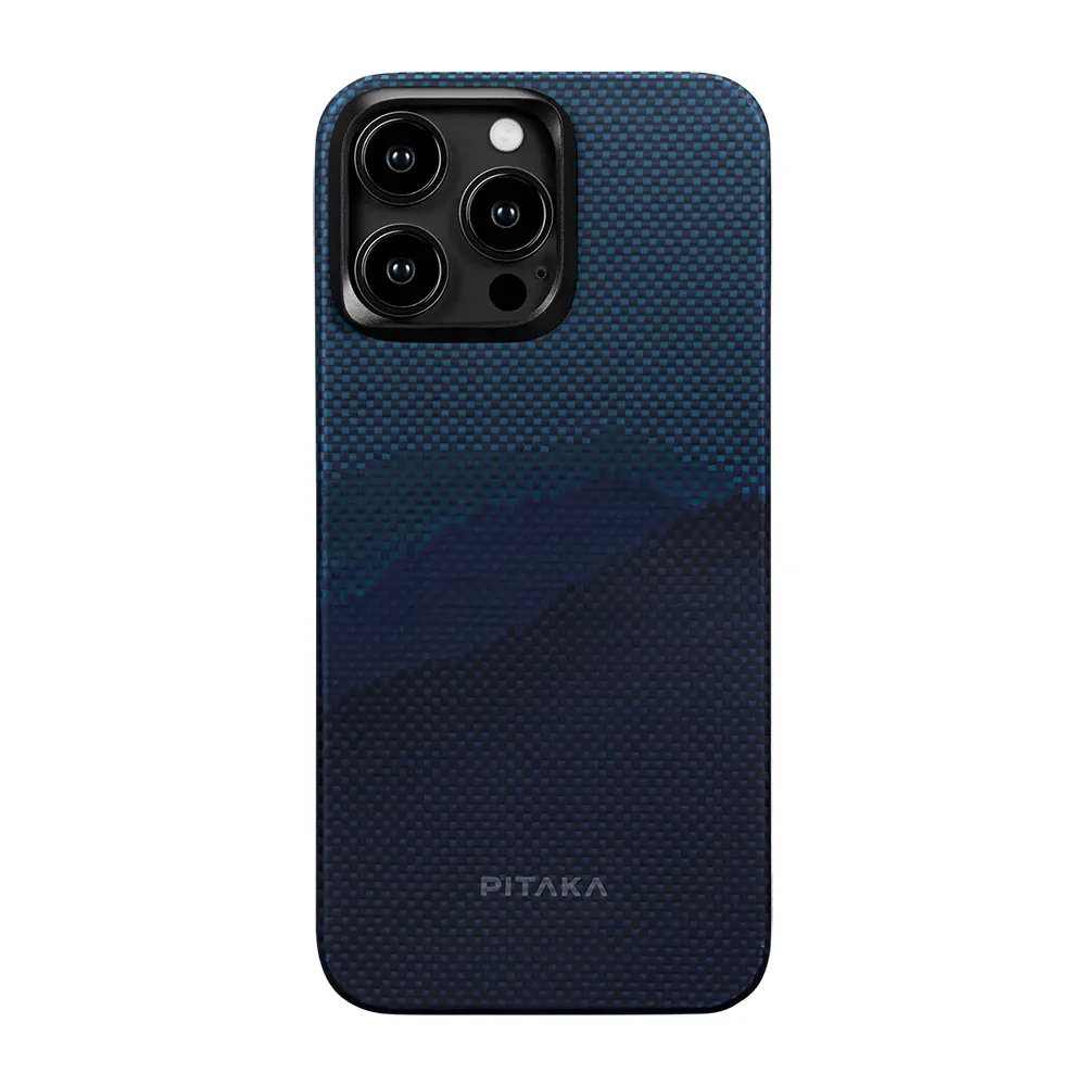 iPhone 15 Pro MagSafe Uyumlu Aramid Fiber Kılıf - Pitaka Starpeak