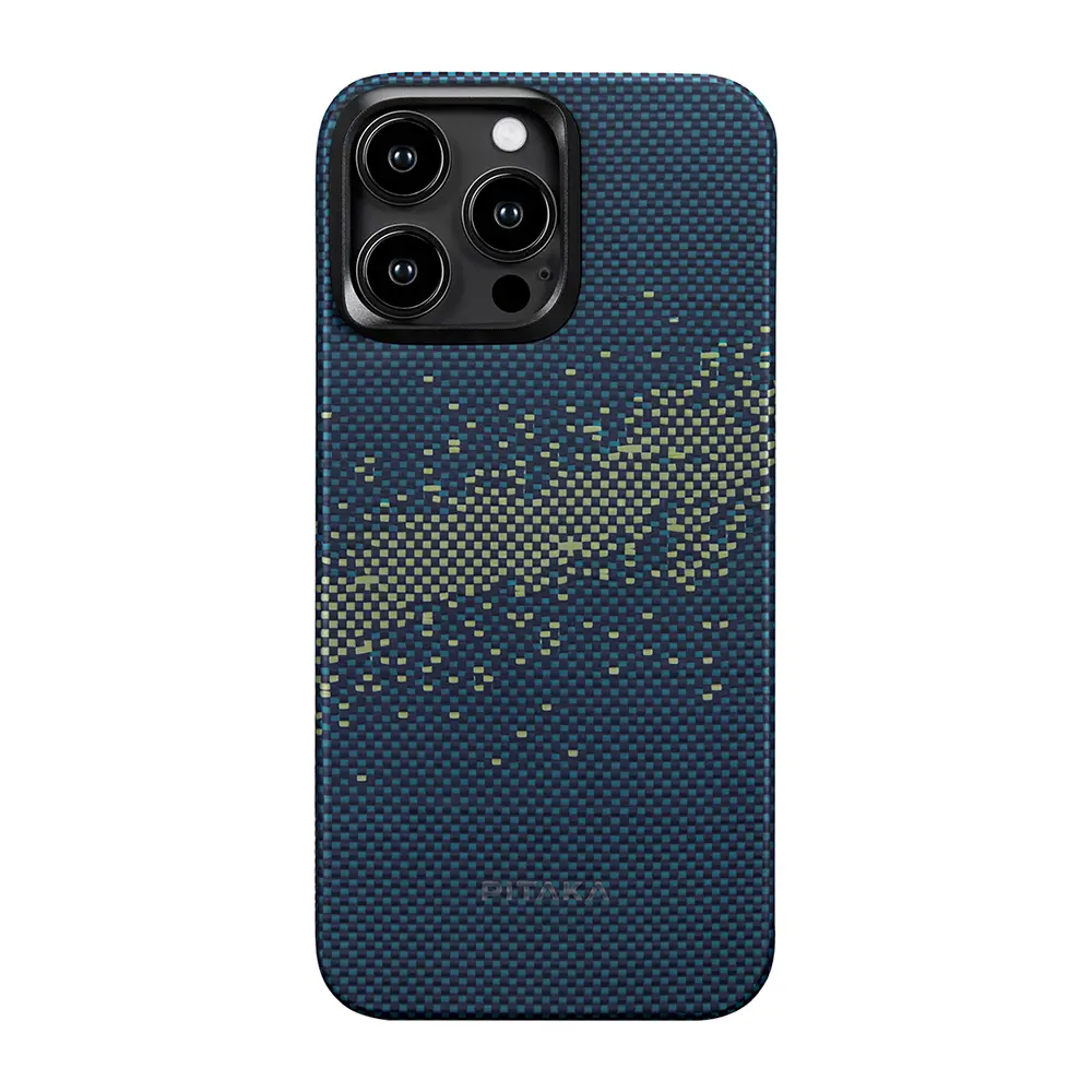 iPhone 15 Pro MagSafe Uyumlu Aramid Fiber Kılıf - Pitaka Starpeak