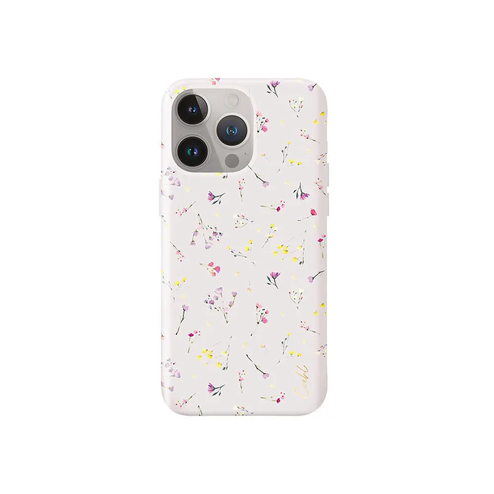 iPhone 15 Pro Çiçek Desenli Kılıf - Coehl Prairie