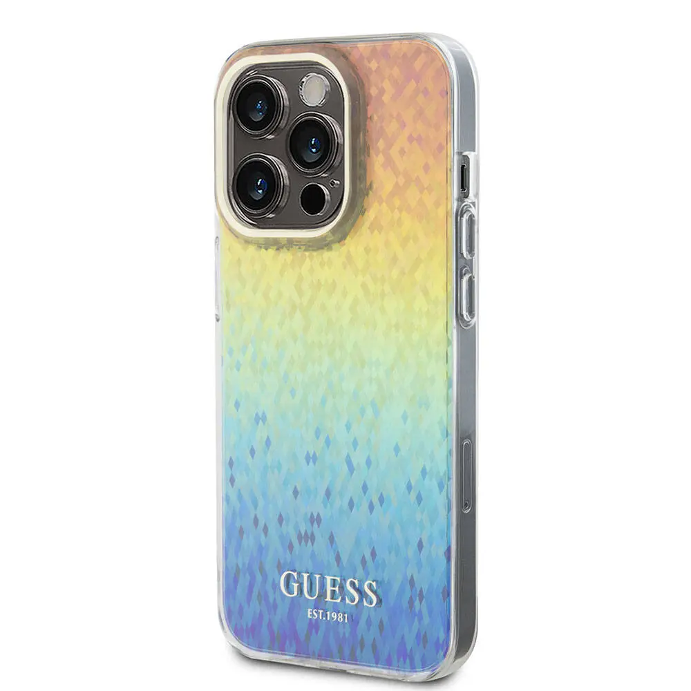 iPhone 15 Pro Max Guess Lisanslı Mirror Disco Kılıf