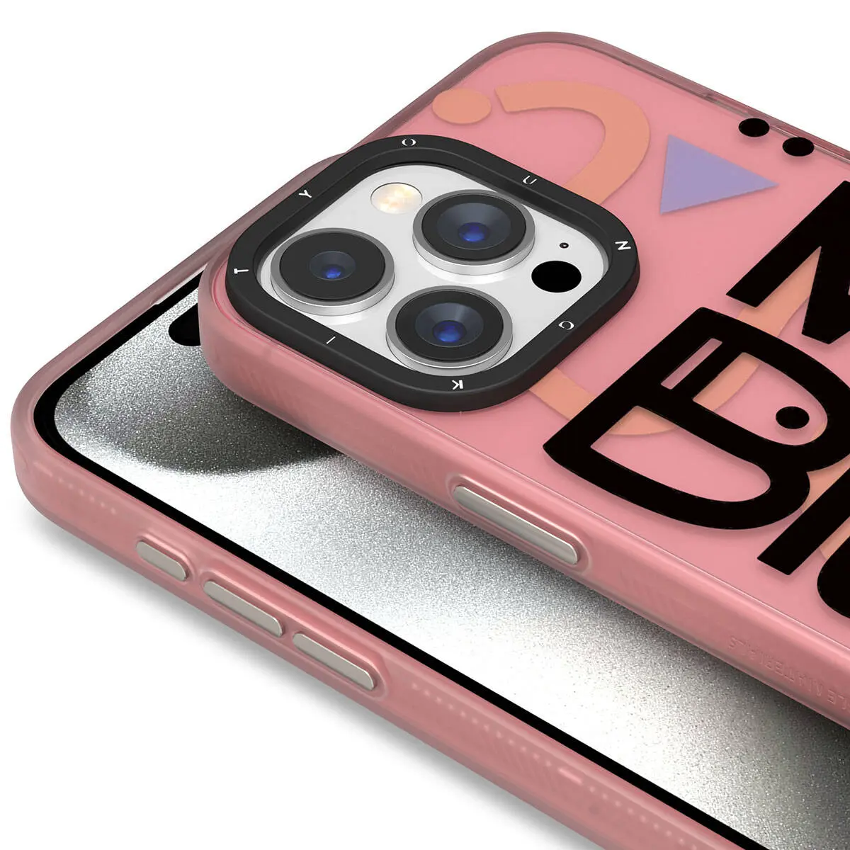 iPhone 15 Pro Max Desenli Kılıf - Youngkit Happy Hearth Serisi