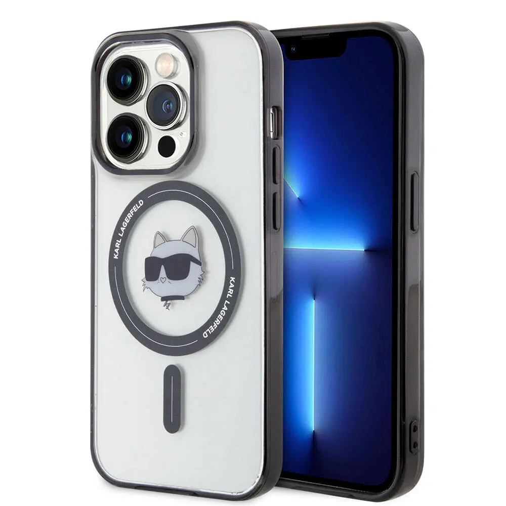 iPhone 15 Pro Max MagSafe Uyumlu Kılıf - Karl Lagerfeld Choupette