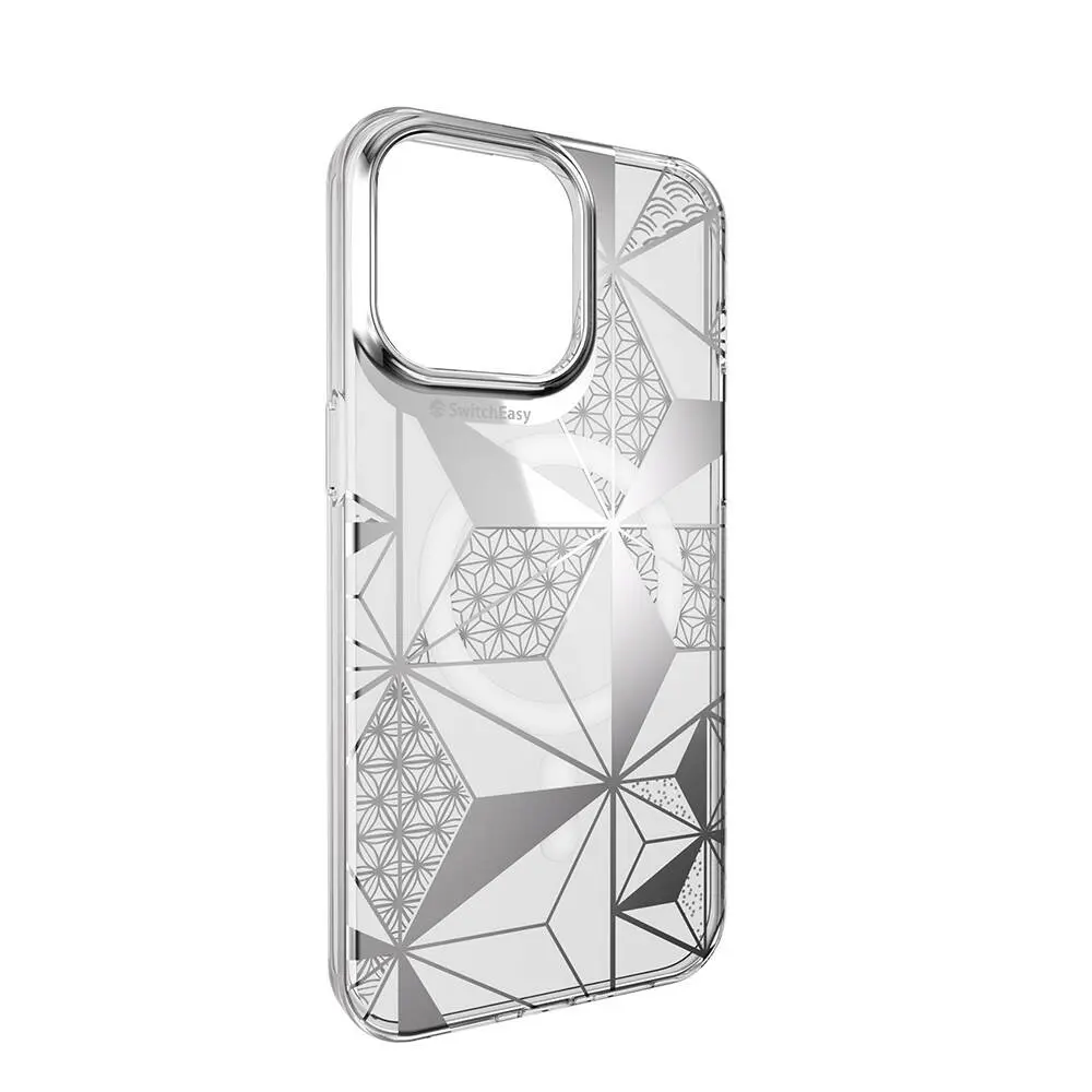 iPhone 15 Pro Max MagSafe Uyumlu Çift IMD Baskılı Kılıf - Switcheasy Artist-M Asanoha
