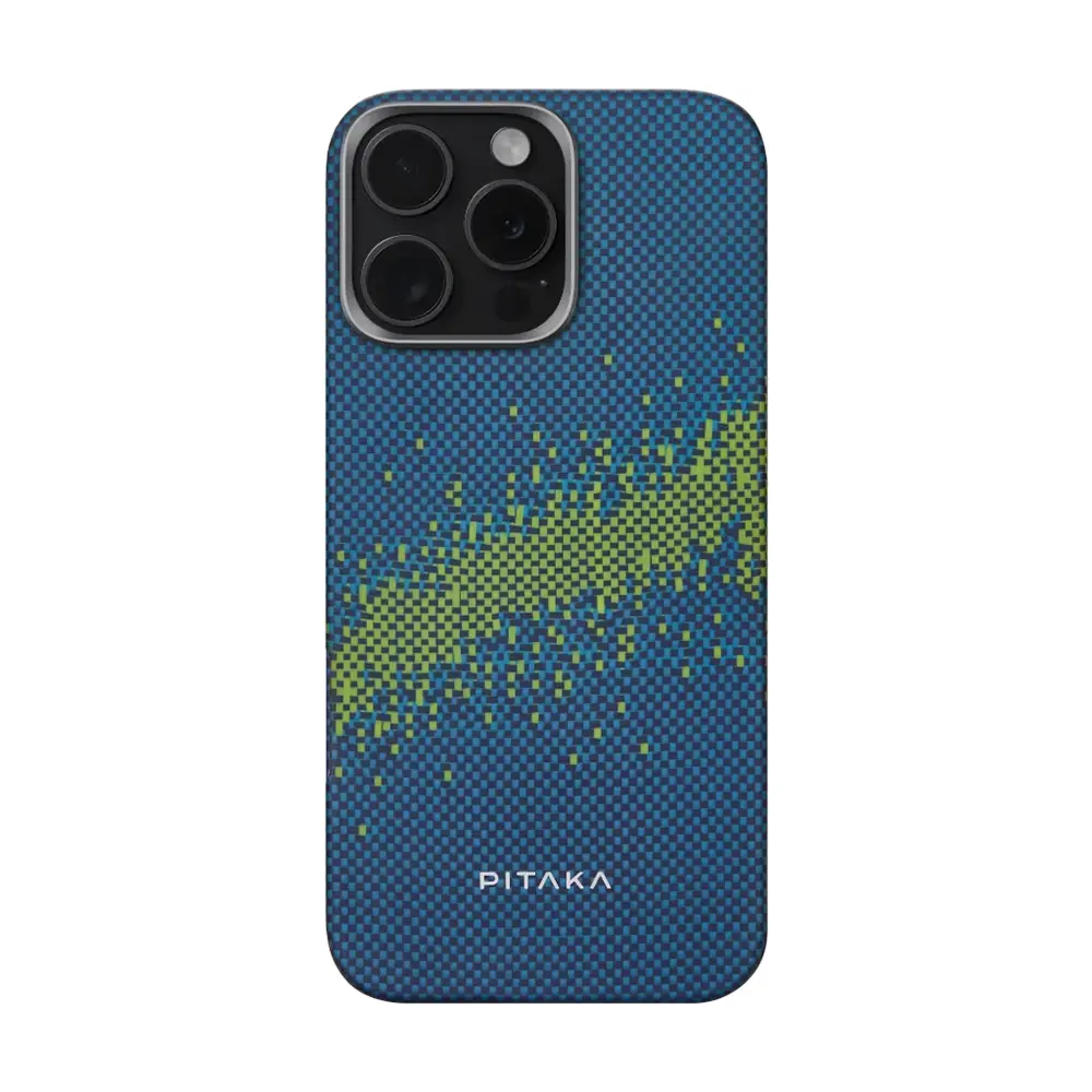 iPhone 15 Pro Max MagSafe Uyumlu Aramid Fiber Kılıf - Pitaka Starpeak