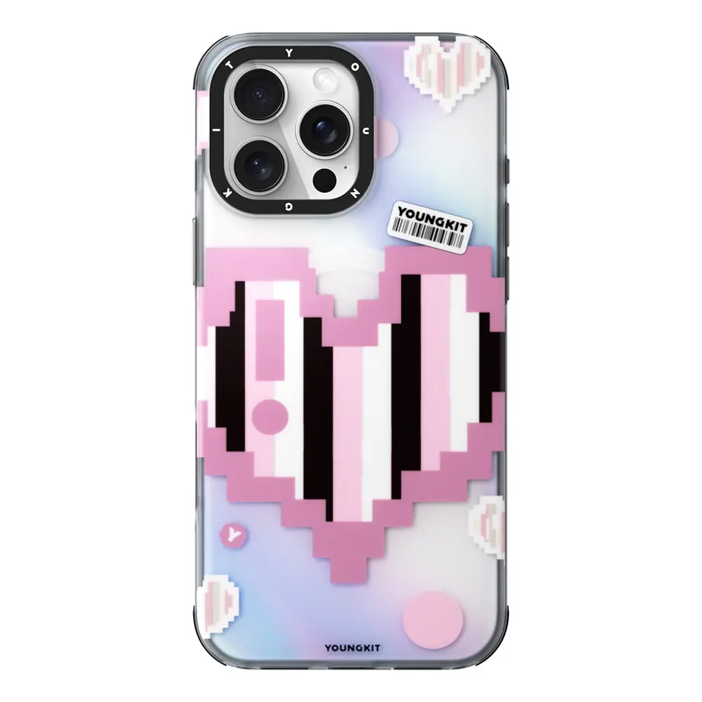 iPhone 15 Pro Max MagSafe Uyumlu Kılıf - Youngkit Love Serisi