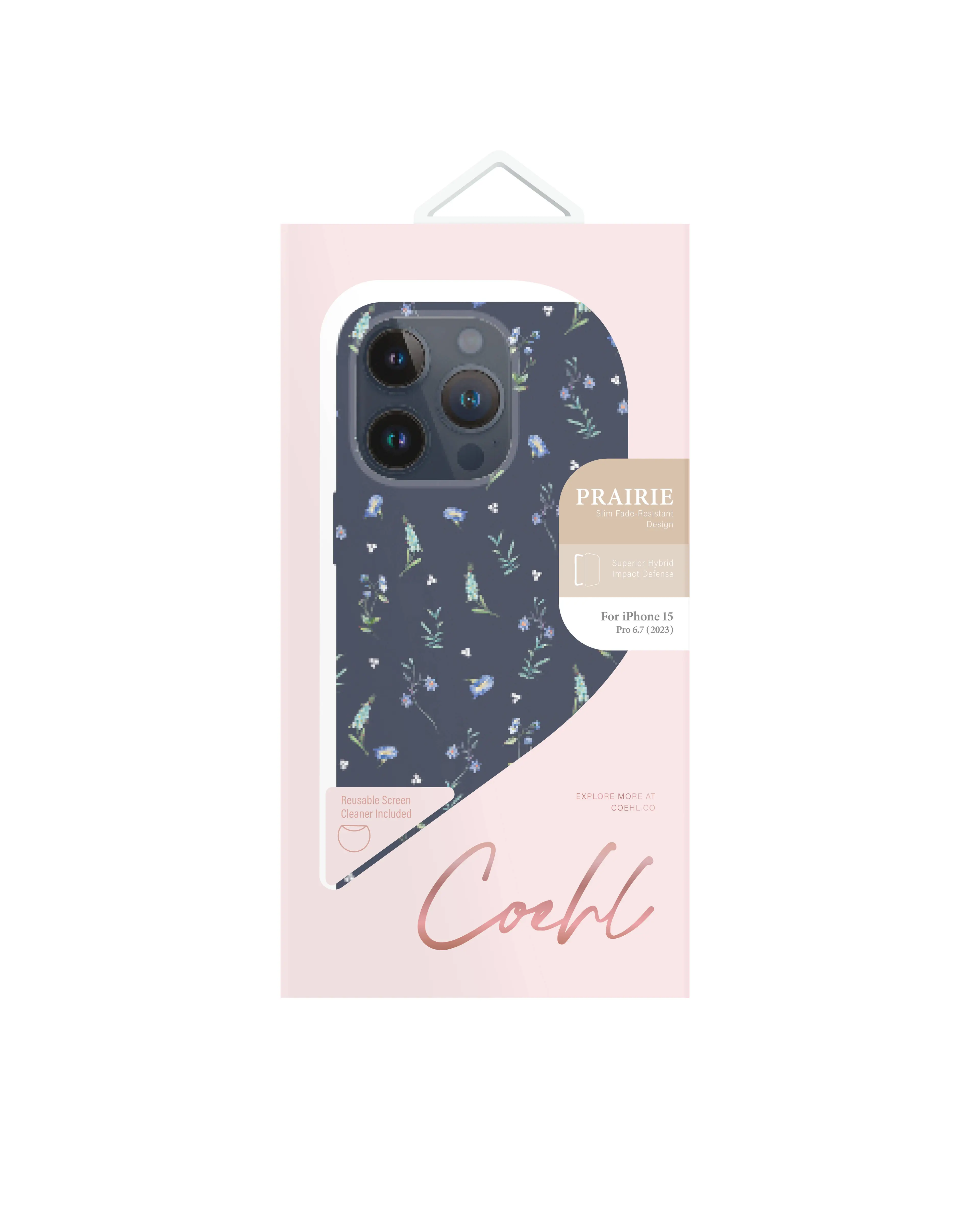 iPhone 15 Pro Max Desenli Kılıf - Coehl Prairie Mini Çayır Çiçekleri