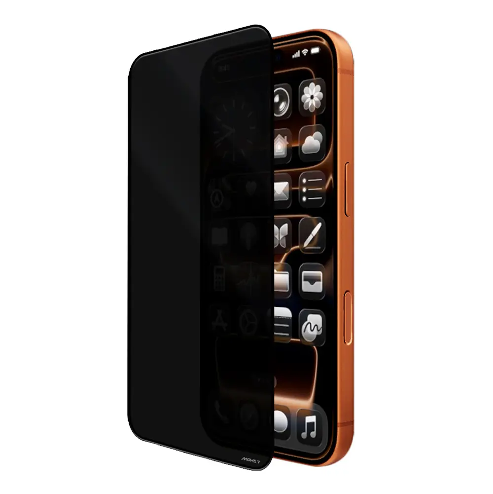iPhone 15 Pro Hayalet Temperli Cam Ekran Koruyucu - Mohseven Safir Coating