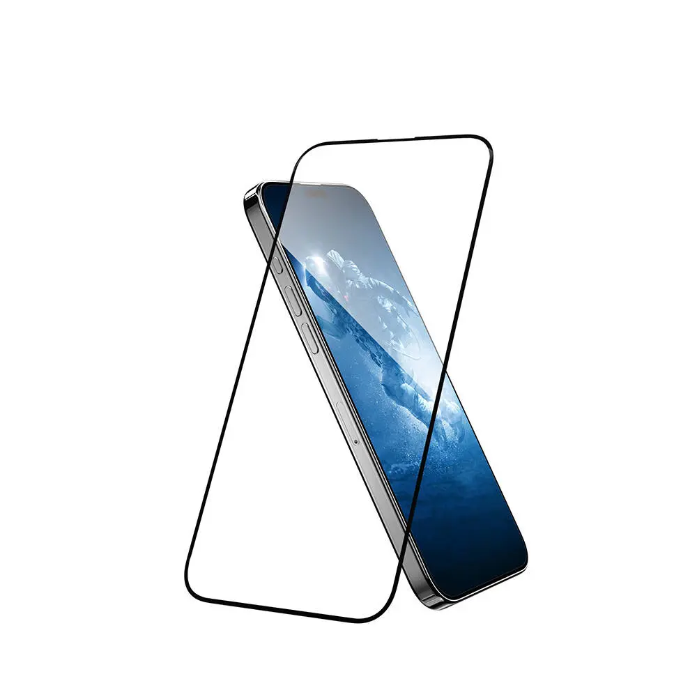 iPhone 15 Pro Temperli Cam Ekran Koruyucu - Switcheasy Glass 9H