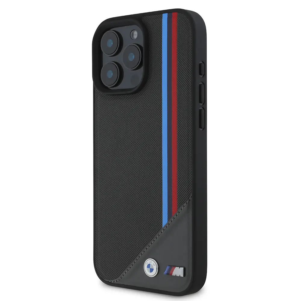 iPhone 16 MagSafe Uyumlu Lisanslı Kılıf - BMW M Tricolor Çizgili