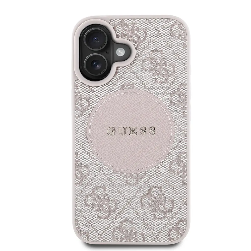 iPhone 16 MagSafe Uyumlu Kılıf - Guess Circle Classic