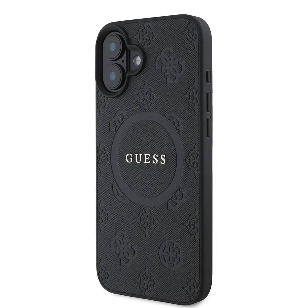 iPhone 16 MagSafe Uyumlu Saffiano Kılıf - Guess Peony
