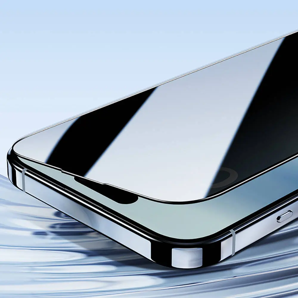 iPhone 16 Plus Gizlilik Ekran Koruyucu - Benks Ultra Shield 0.4 mm